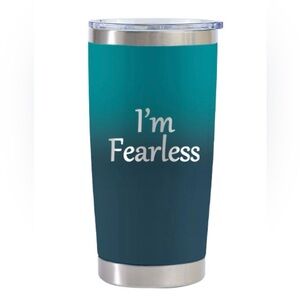 “I’m Fearless”  Ombré Affirmation Cups ✨